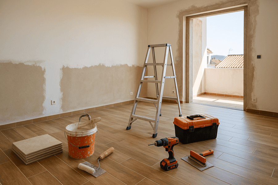 Renueva tu espacio en la Costa del Sol con una reforma integral, desde la planificación hasta los acabados, simplificando permisos y normativas.