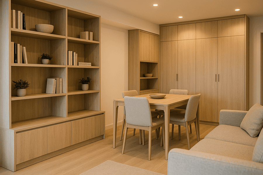 Convierte tu hogar en Benalmádena con muebles a medida que optimicen el espacio y reflejen tu estilo, mejorando funcionalidad y diseño interior.