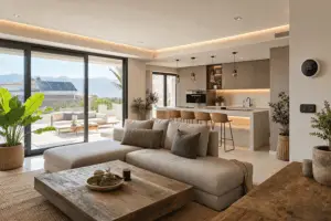 Avanza hacia la sostenibilidad en Marbella con reformas que combinan tecnología y materiales reciclados para espacios más eficientes y respetuosos con el medio ambiente.