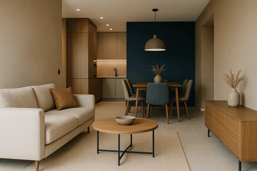 Revitaliza tu espacio en San Pedro Alcántara con las últimas tendencias en color: tonos tierra, neutros y azul marino para un ambiente cálido y sofisticado.